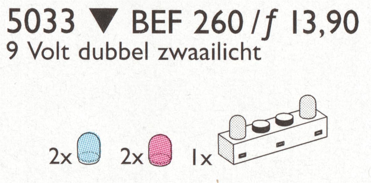1x4 Lighting Brick and 4 Colour Globes – widok główny