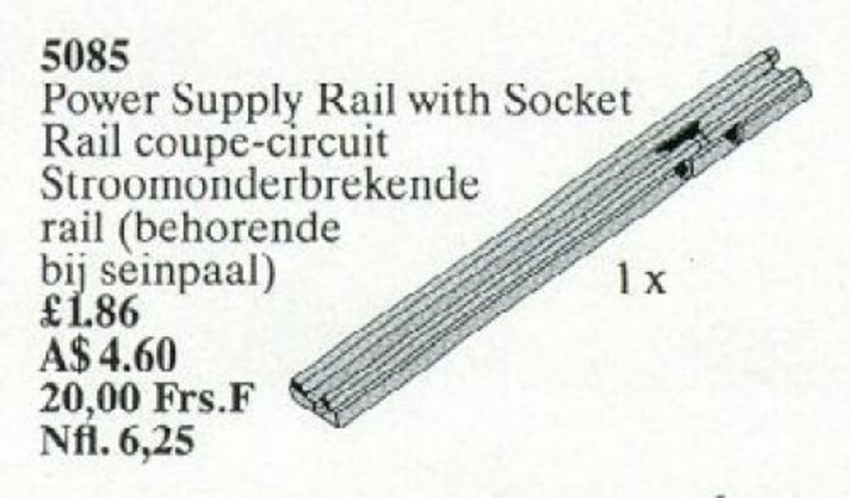 Power Supply Rail with Socket – widok główny