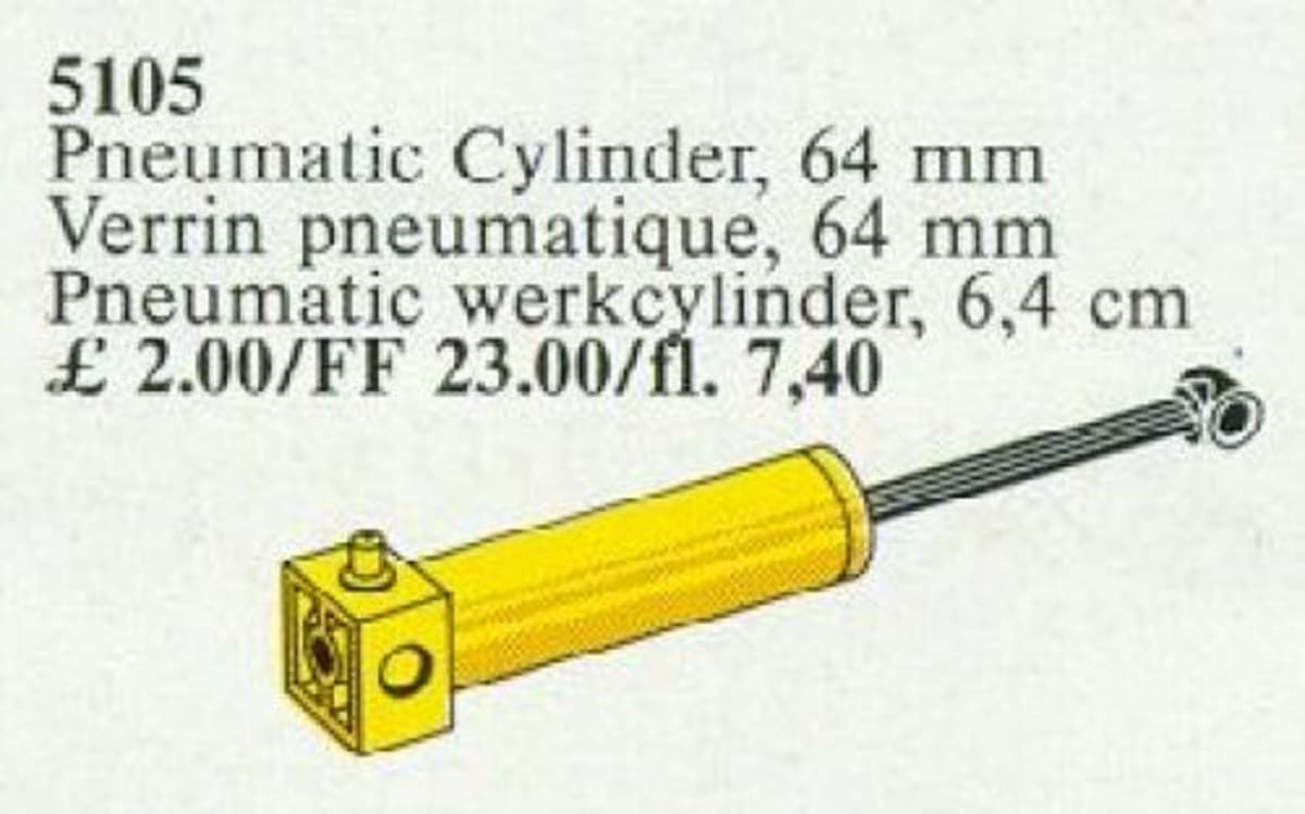 Pneumatic Cylinder, 64 mm – widok główny