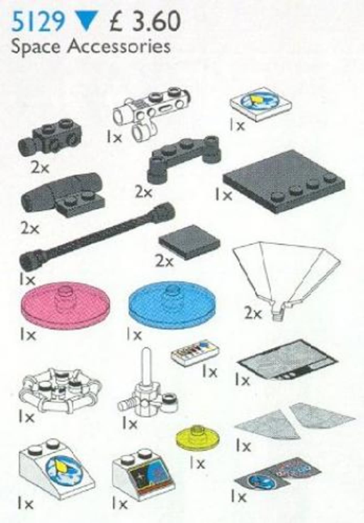 Space Accessories – widok główny