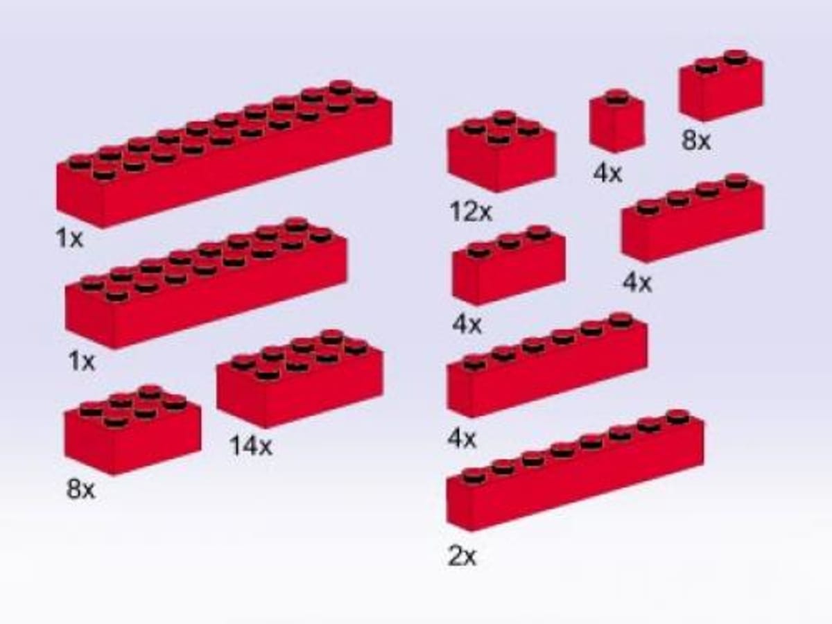 Bricks, Red – widok główny