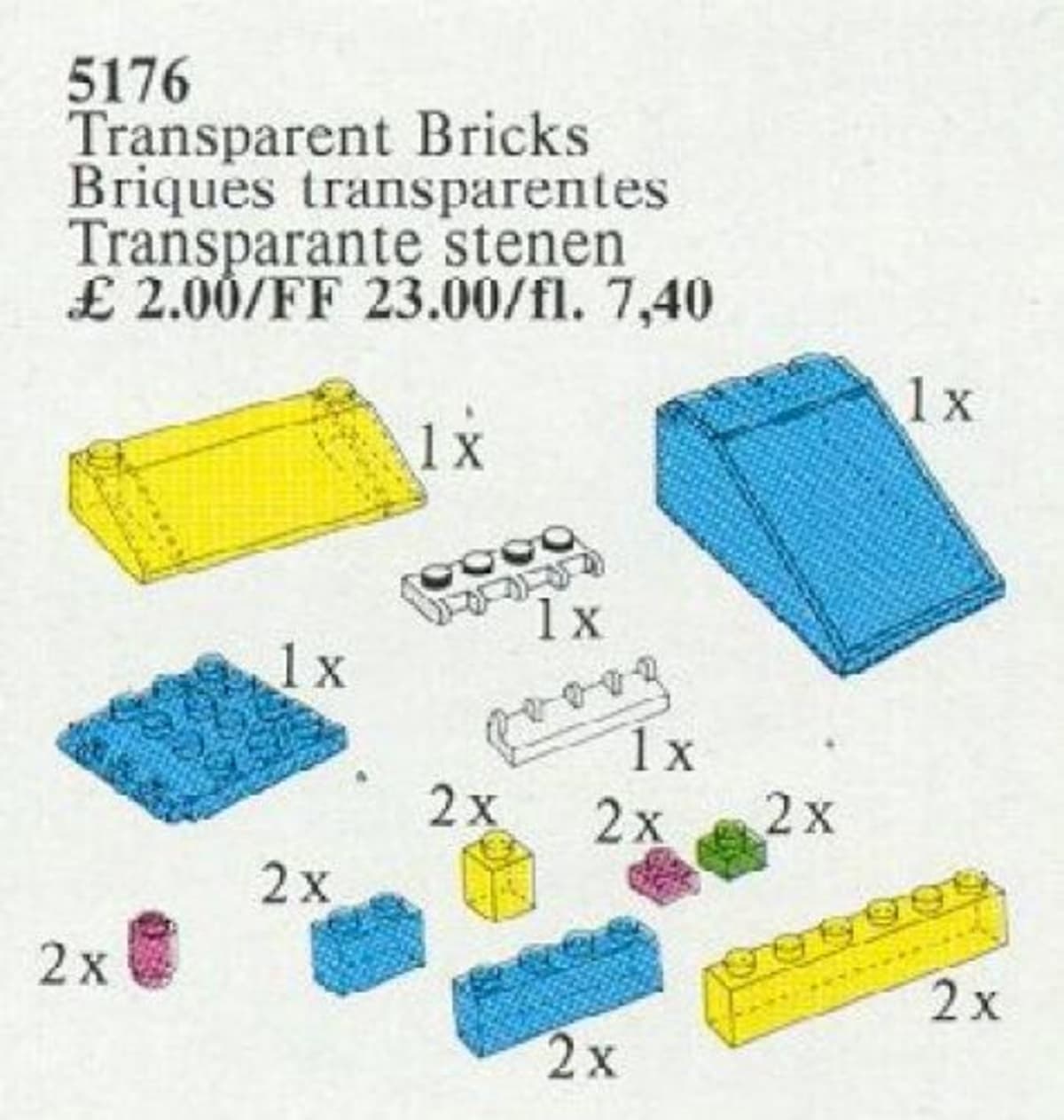 Transparent Bricks – widok główny