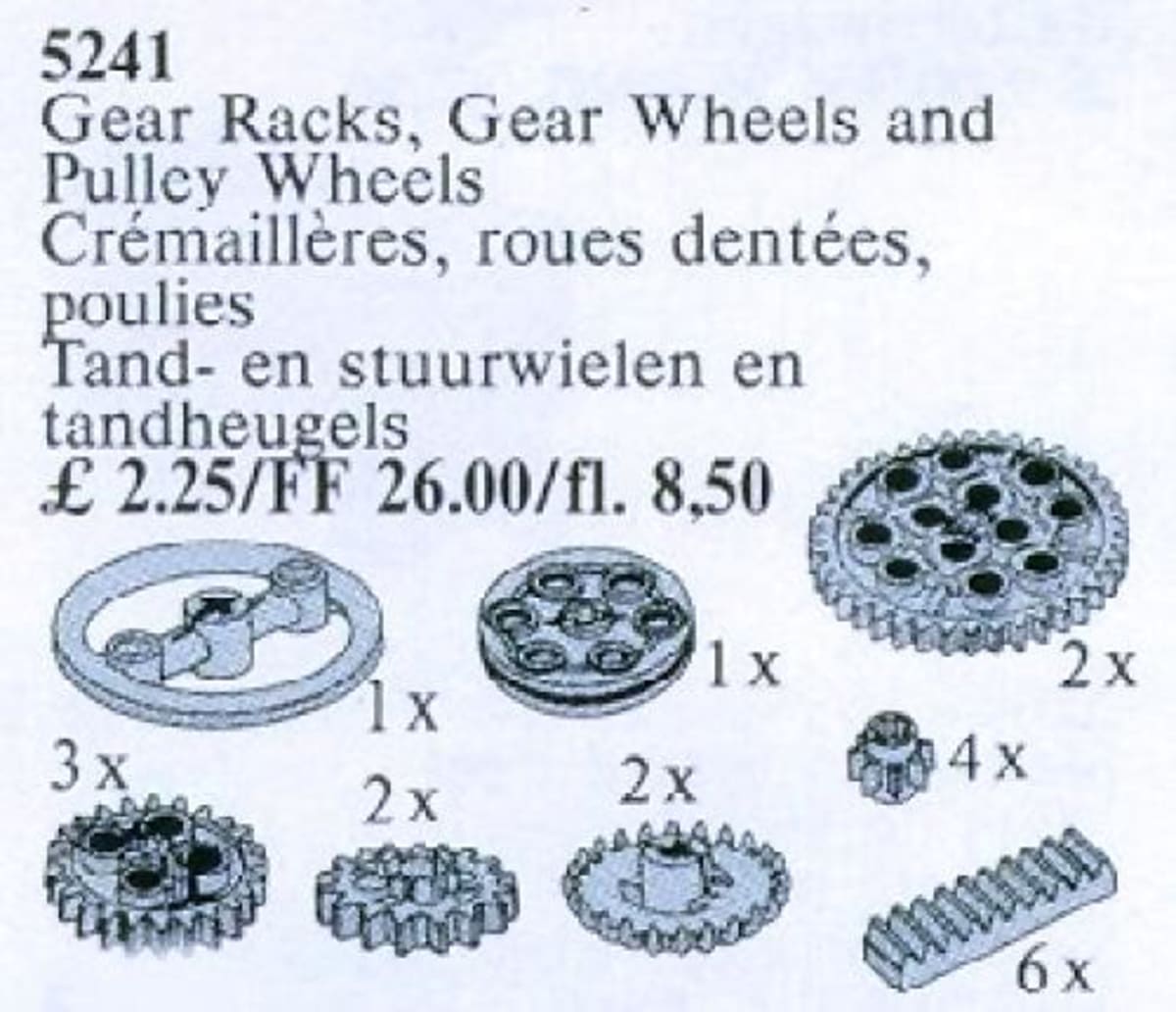 Gear Wheel Assortment – widok główny