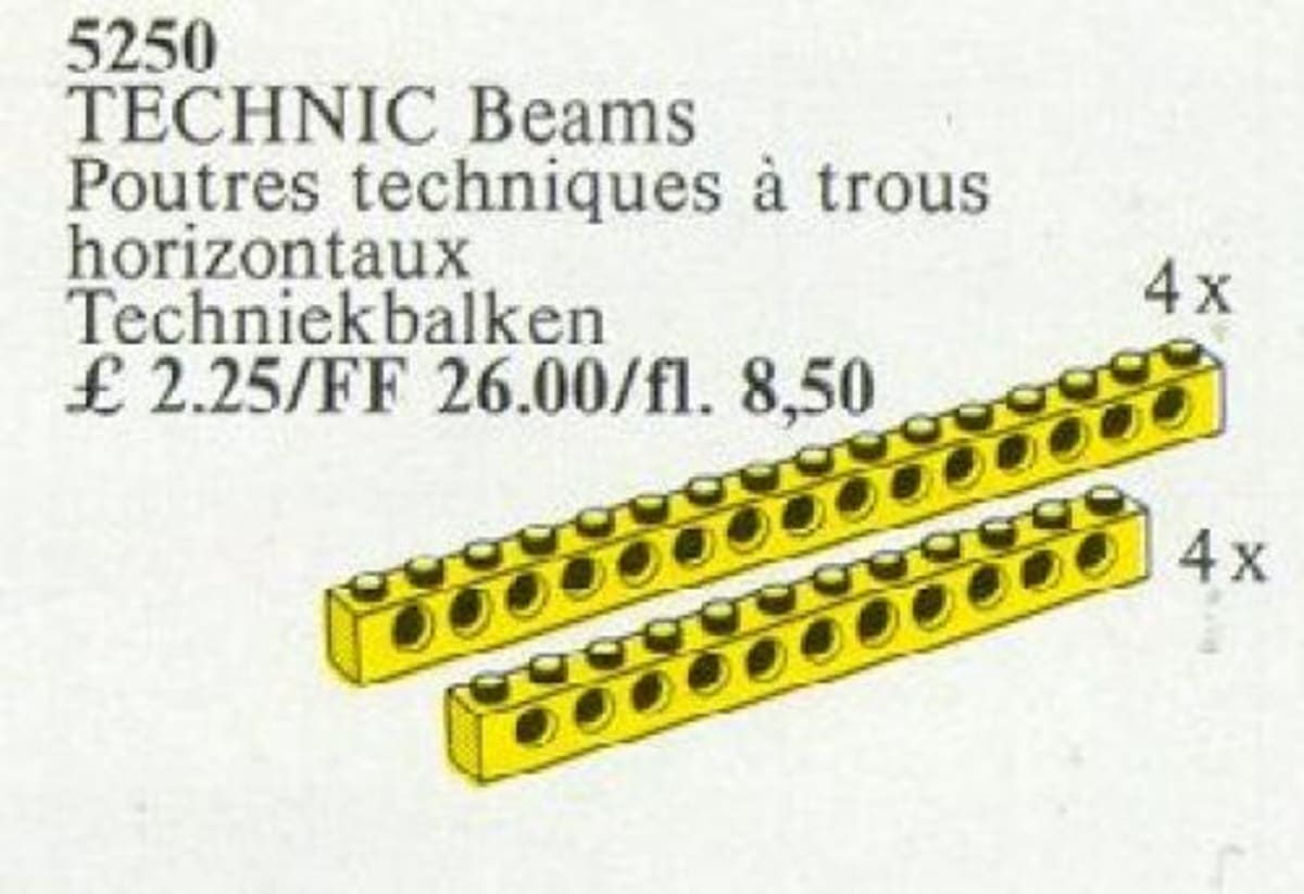 TECHNIC Beams {yellow} – widok główny