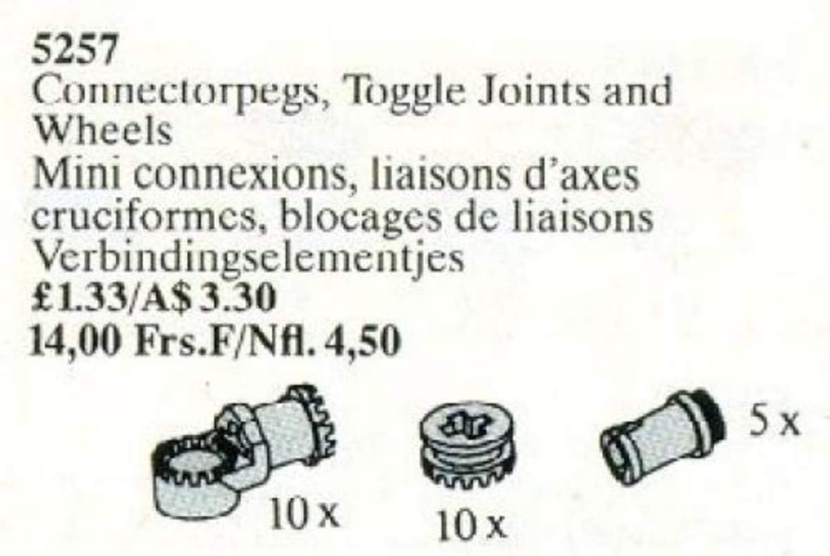 Connector Pegs, Toggle Joints, and Wheels – widok główny