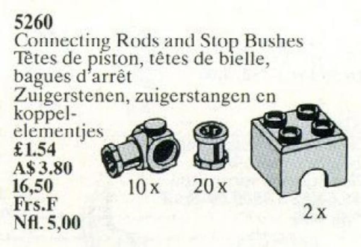 Connecting Rods and Stop Bushes – widok główny