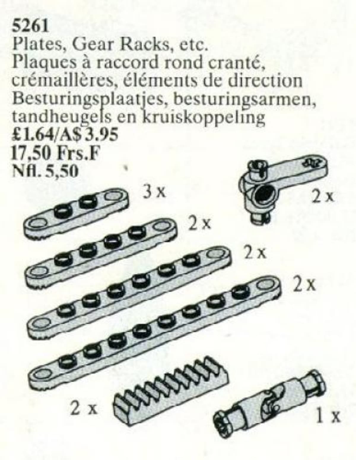 Plates, Gear Racks, etc. – widok główny