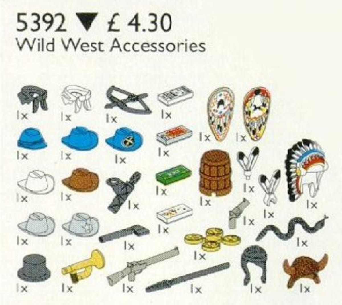 Wild West Accessories – widok główny