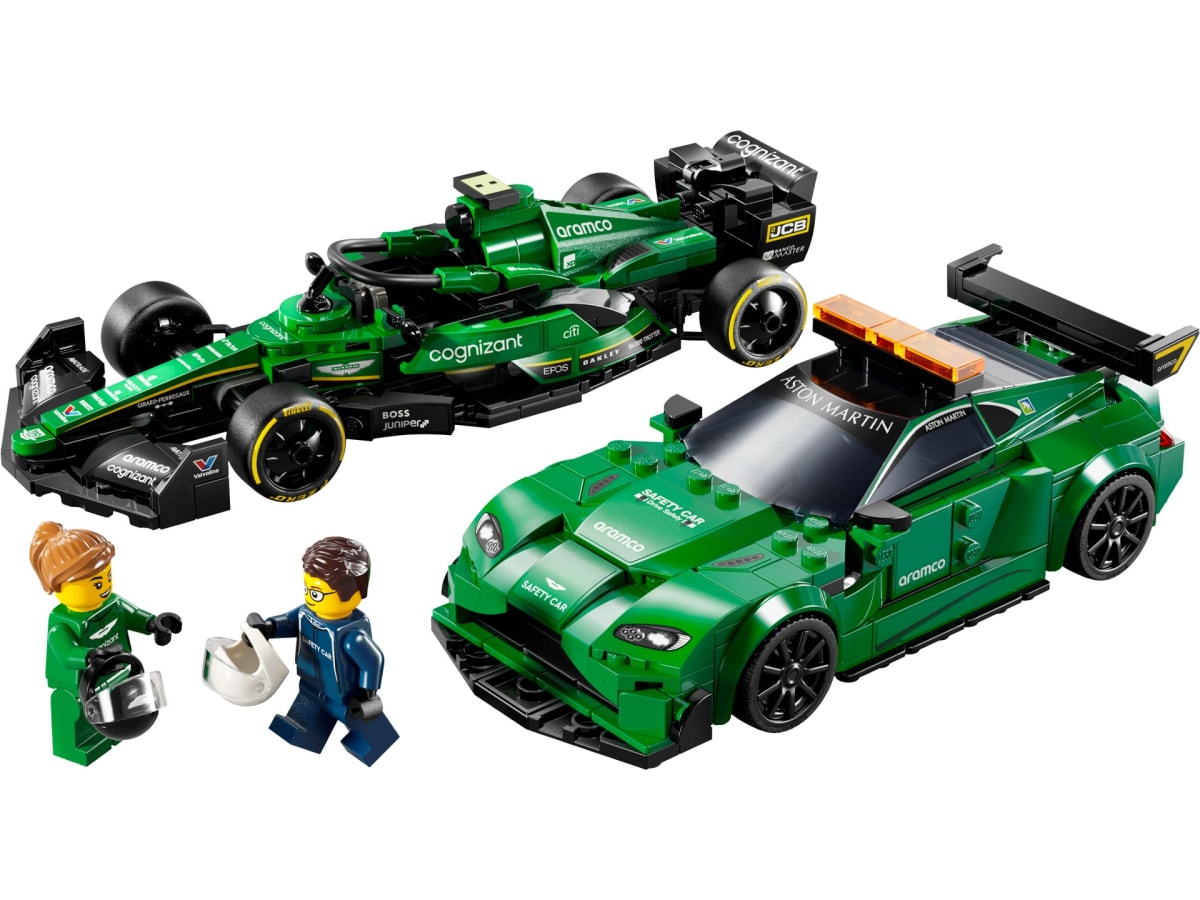 Aston Martin Vantage Safety Car & AMR23 – widok główny