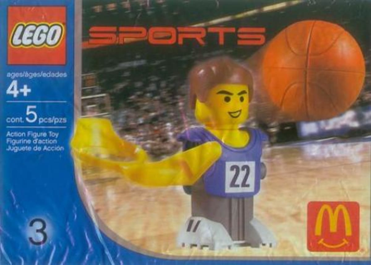 McDonald's Sports Set Number 3 - Blue Basketball Player #22 – widok główny