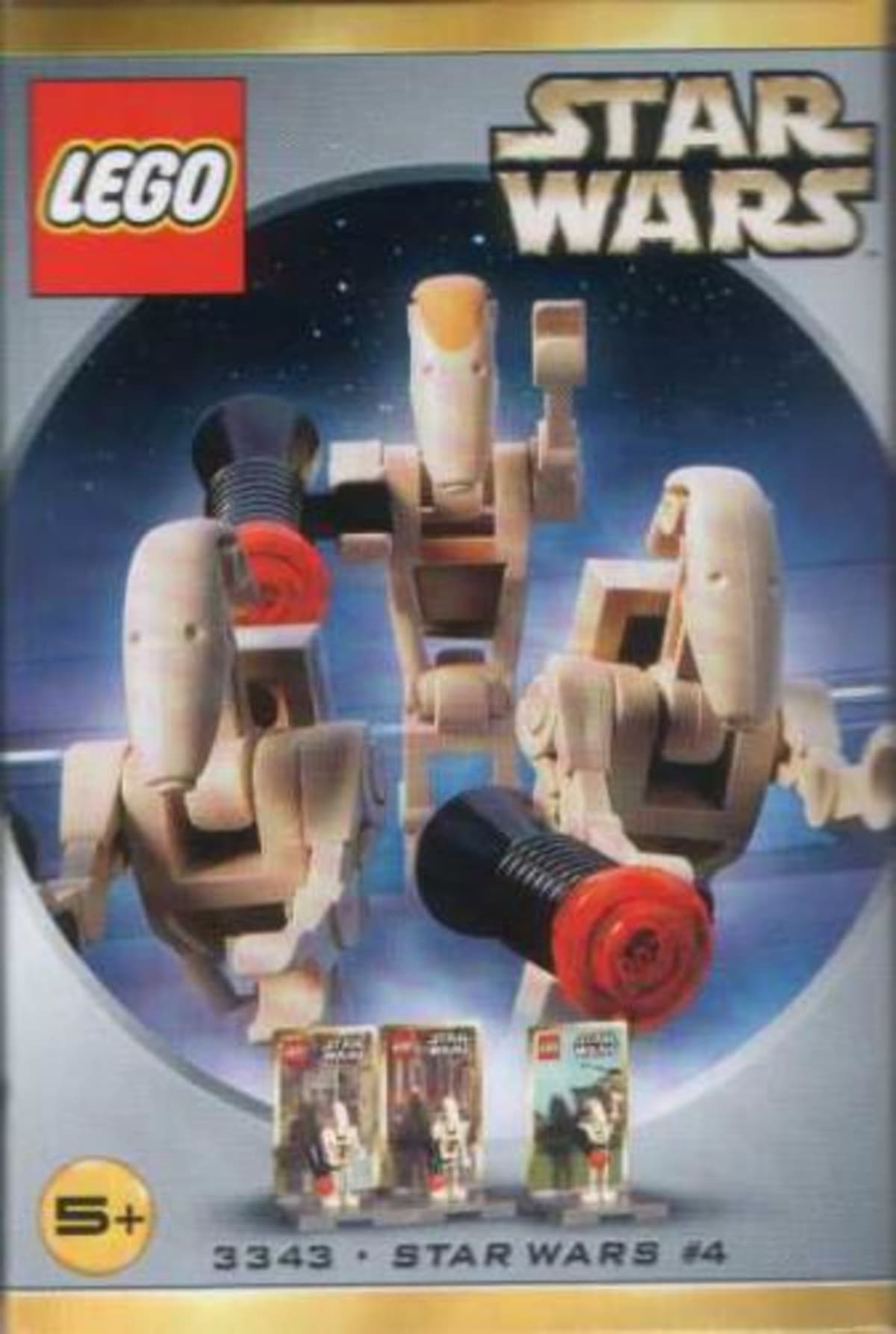 Star Wars #4 - Battle Droid Minifig Pack – widok główny