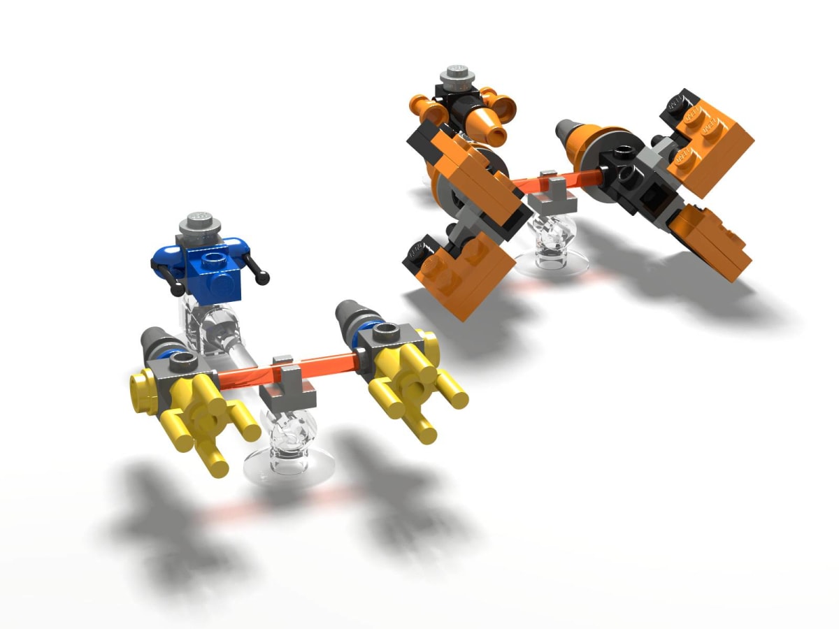 Sebulba's Podracer & Anakin's Podracer – widok główny