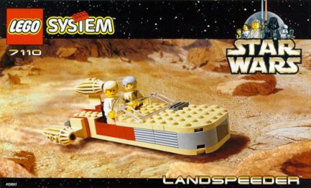 Landspeeder – widok główny
