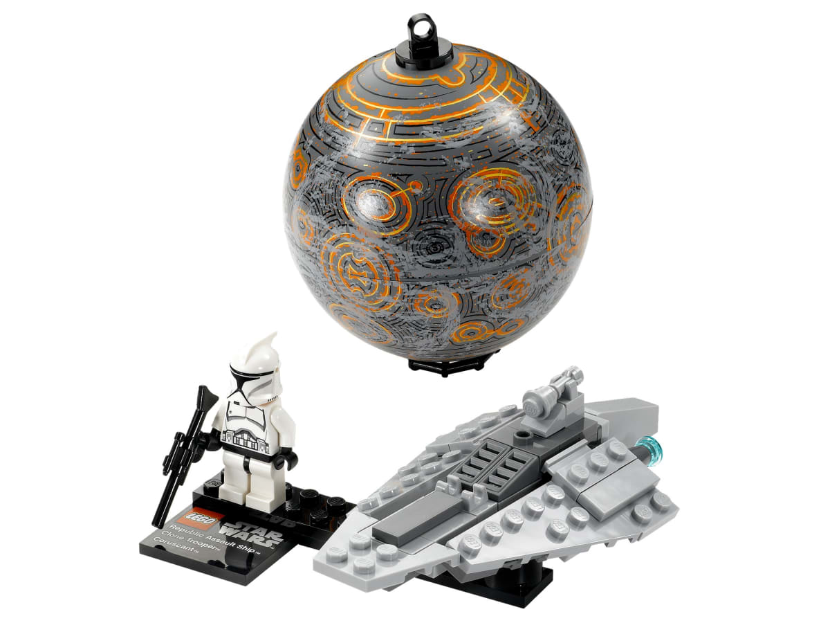 Republic Assault Ship & Planet Coruscant – widok główny