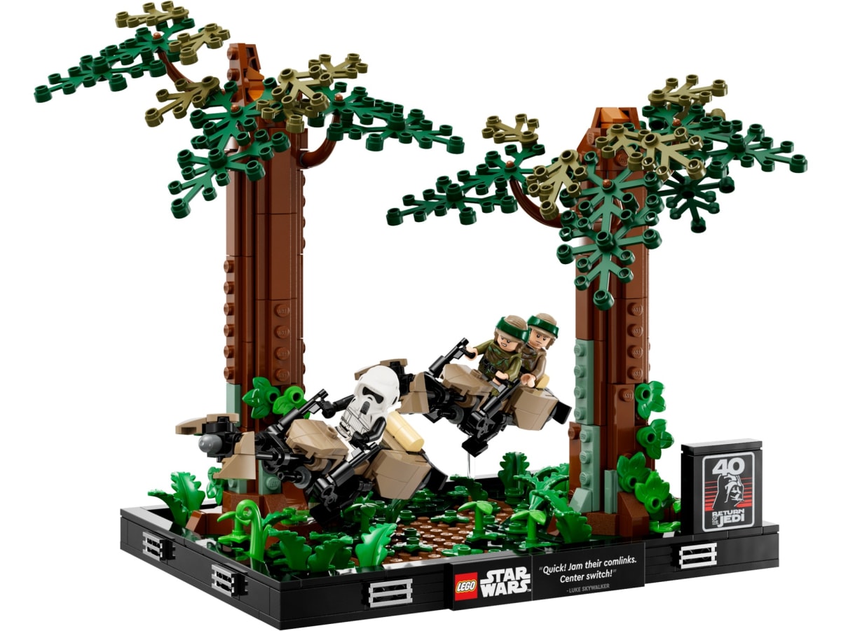 Endor Speeder Chase Diorama – widok główny