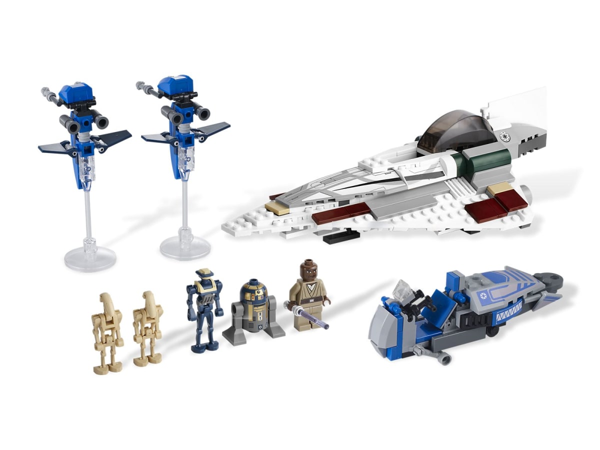 Mace Windu's Jedi Starfighter – widok główny
