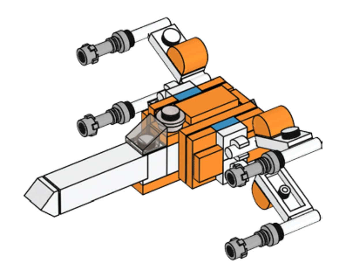 Resistance X-Wing – widok główny