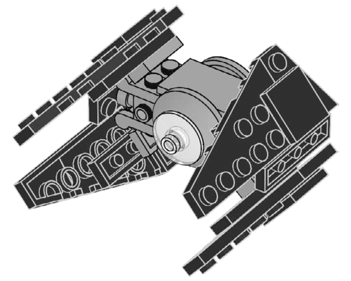 TIE Interceptor – widok główny