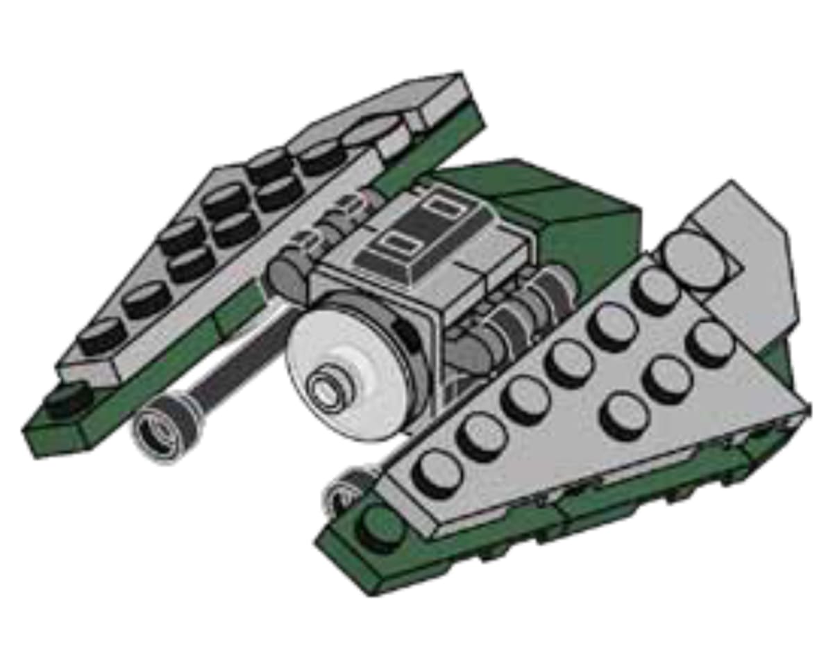 Yoda's Jedi Starfighter – widok główny