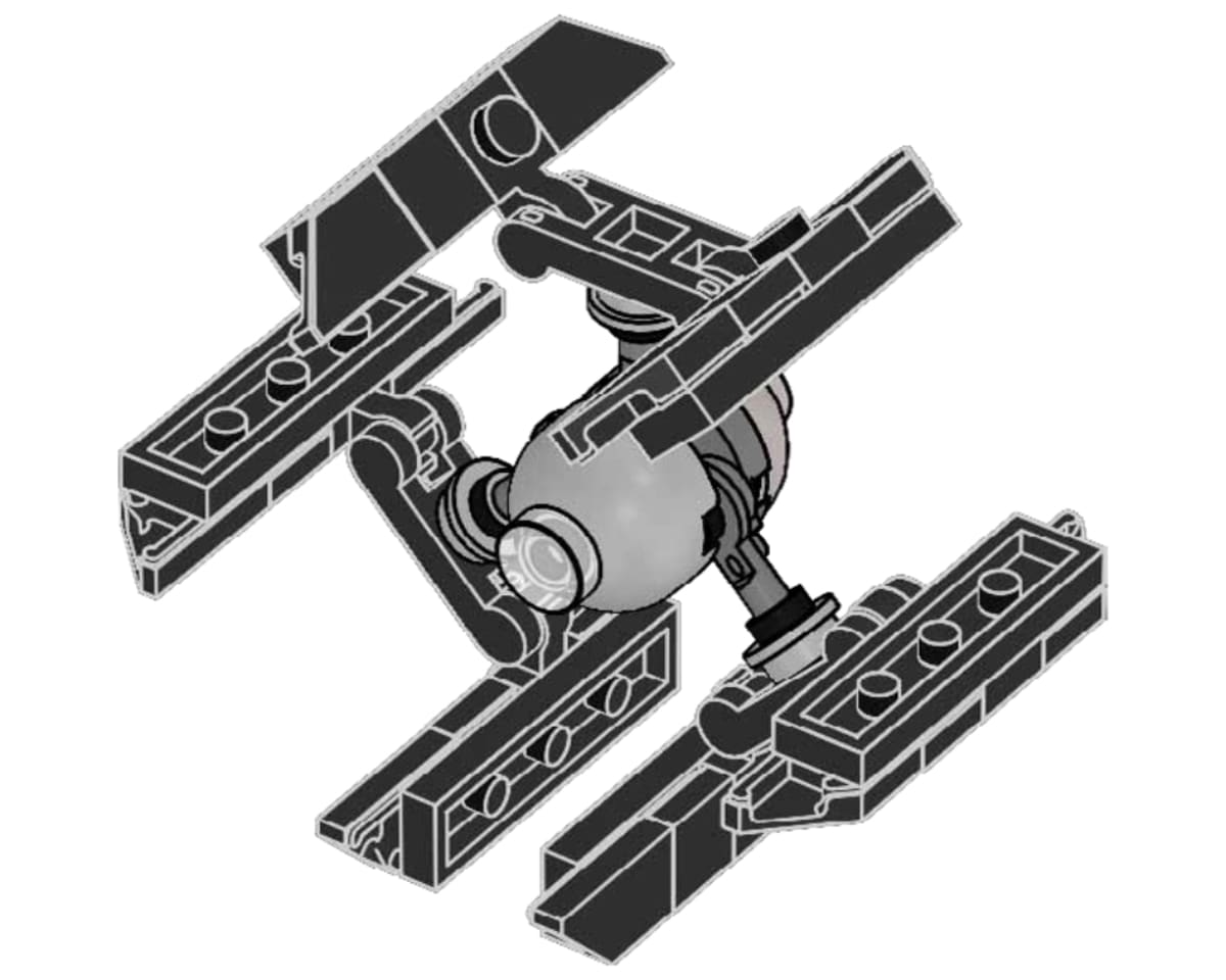 TIE Defender – widok główny