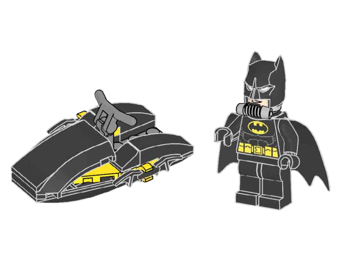 Batman on Jet Boat – widok główny