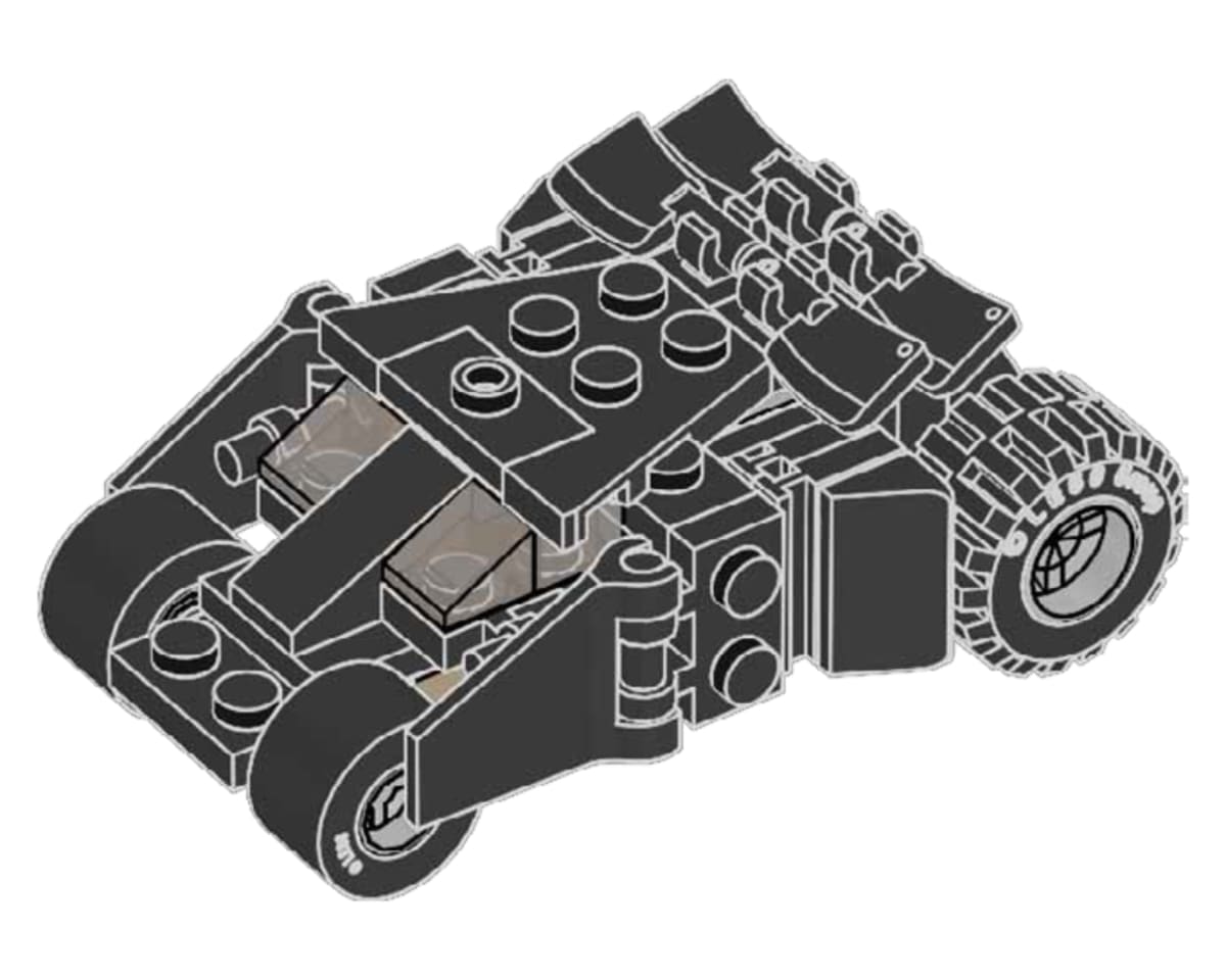 Batmobile Tumbler – widok główny