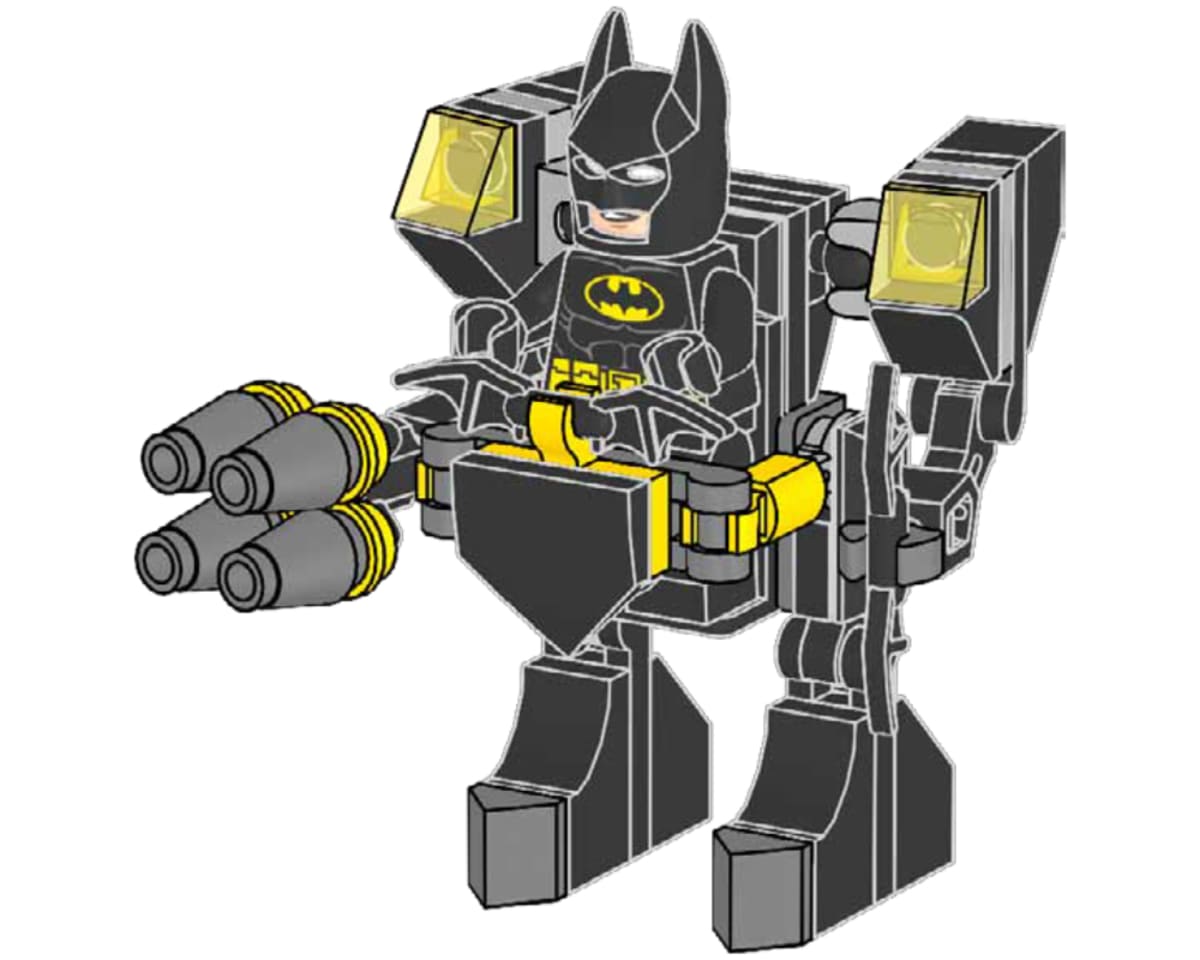 Batman and Mega Mech – widok główny