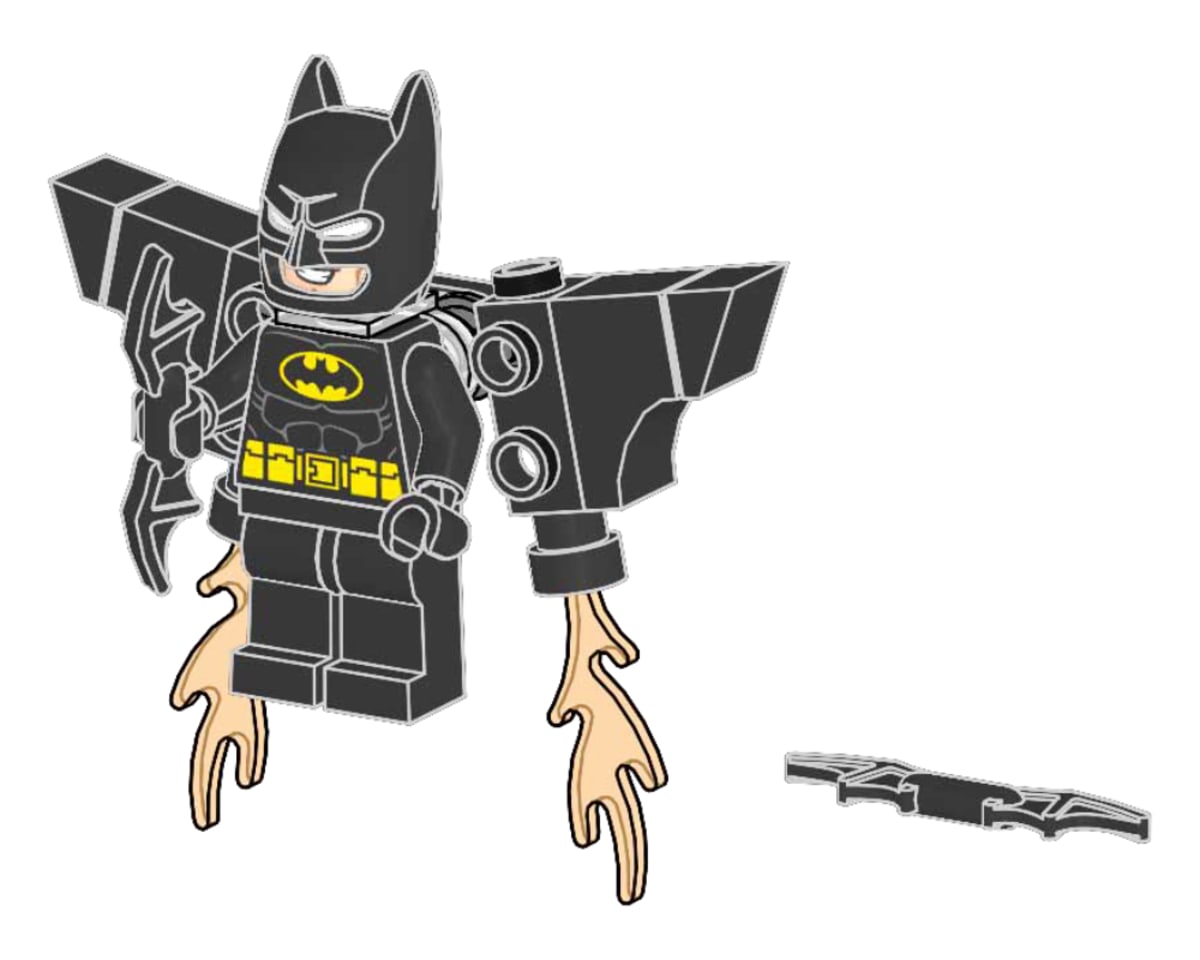 Batman and Jetpack – widok główny