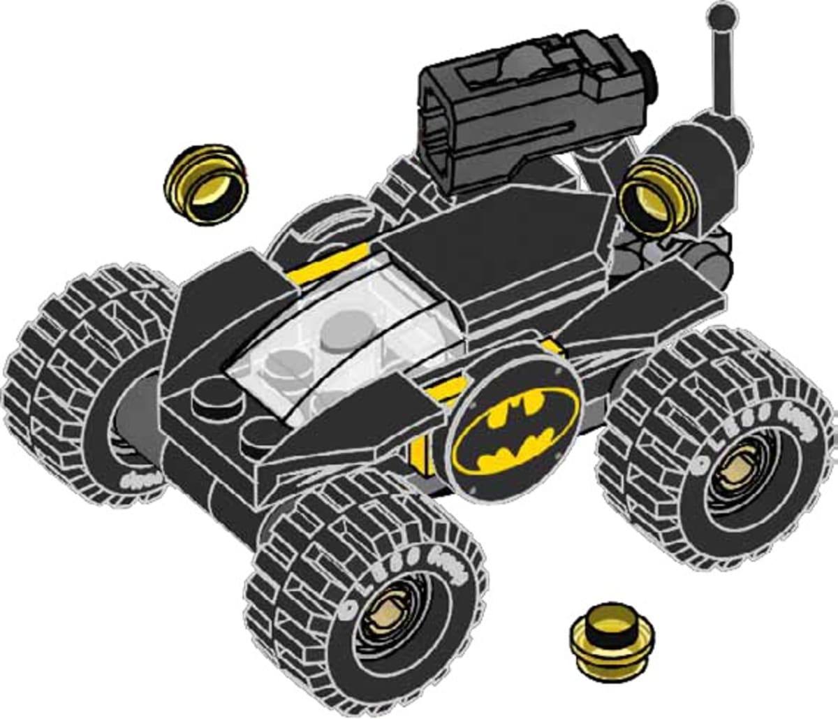Off-road Batmobile – widok główny