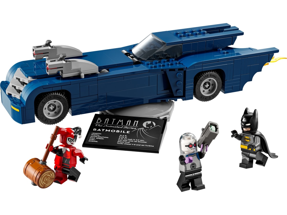 Batman with the Batmobile vs Harley Quinn and Mr. Freeze – widok główny