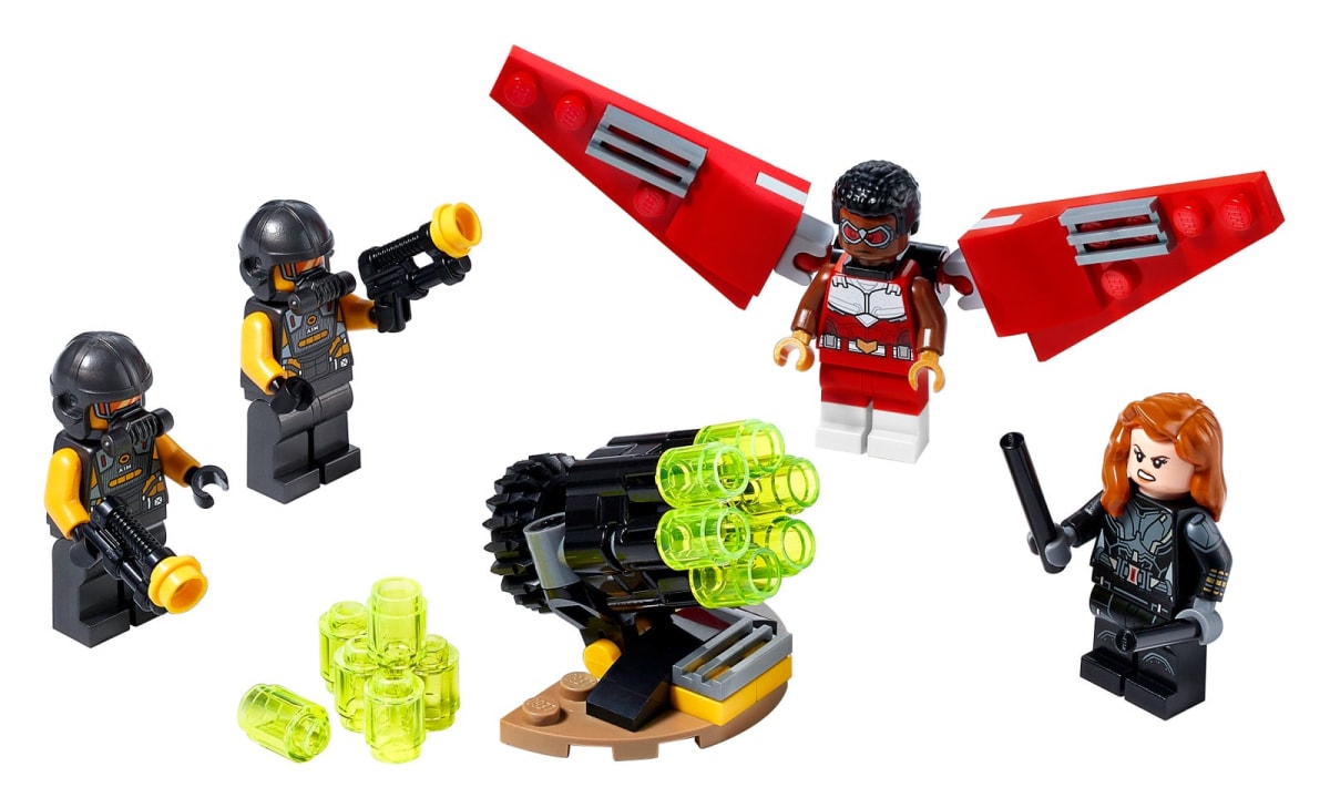 Falcon & Black Widow Team Up – widok główny