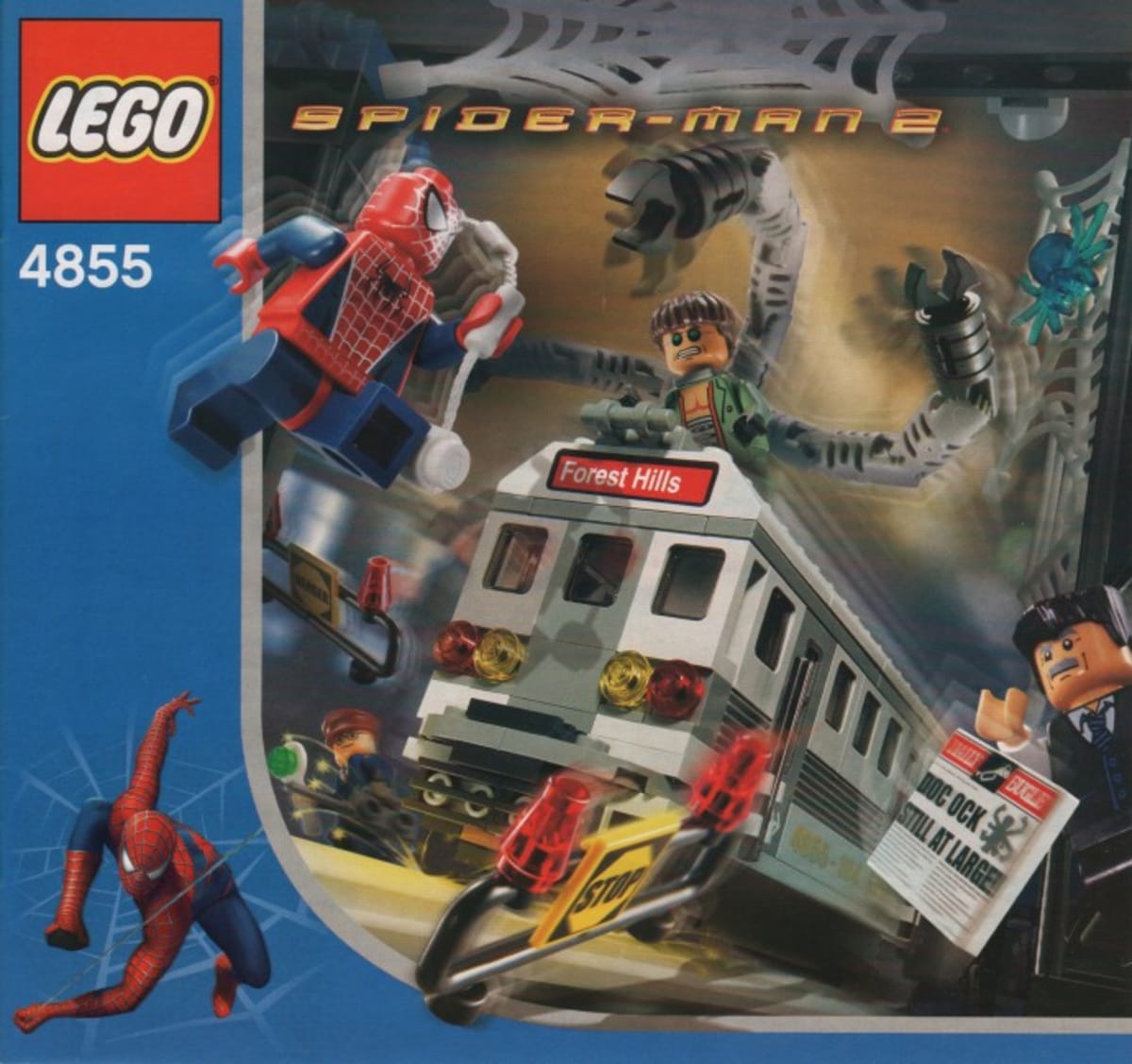 Spider-Man's Train Rescue – widok główny