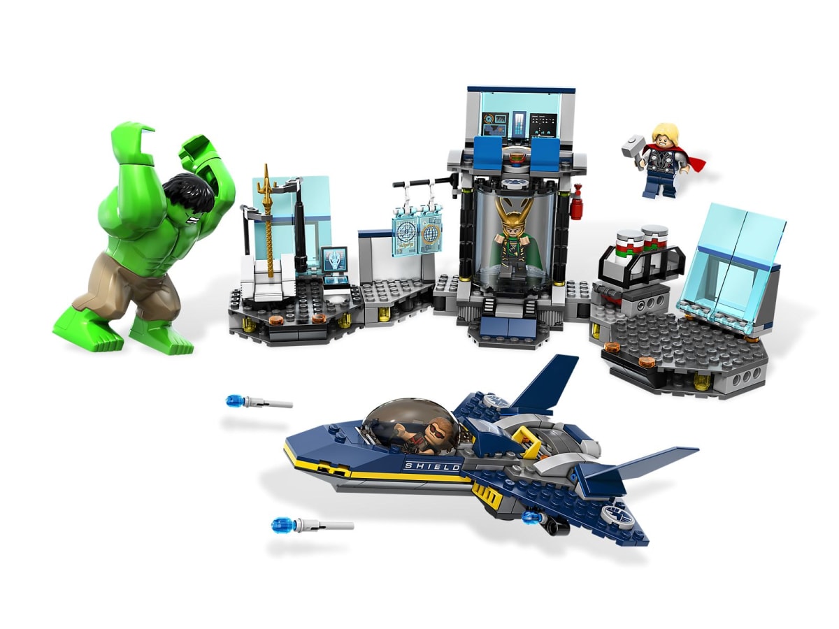 Hulk's Helicarrier Breakout – widok główny
