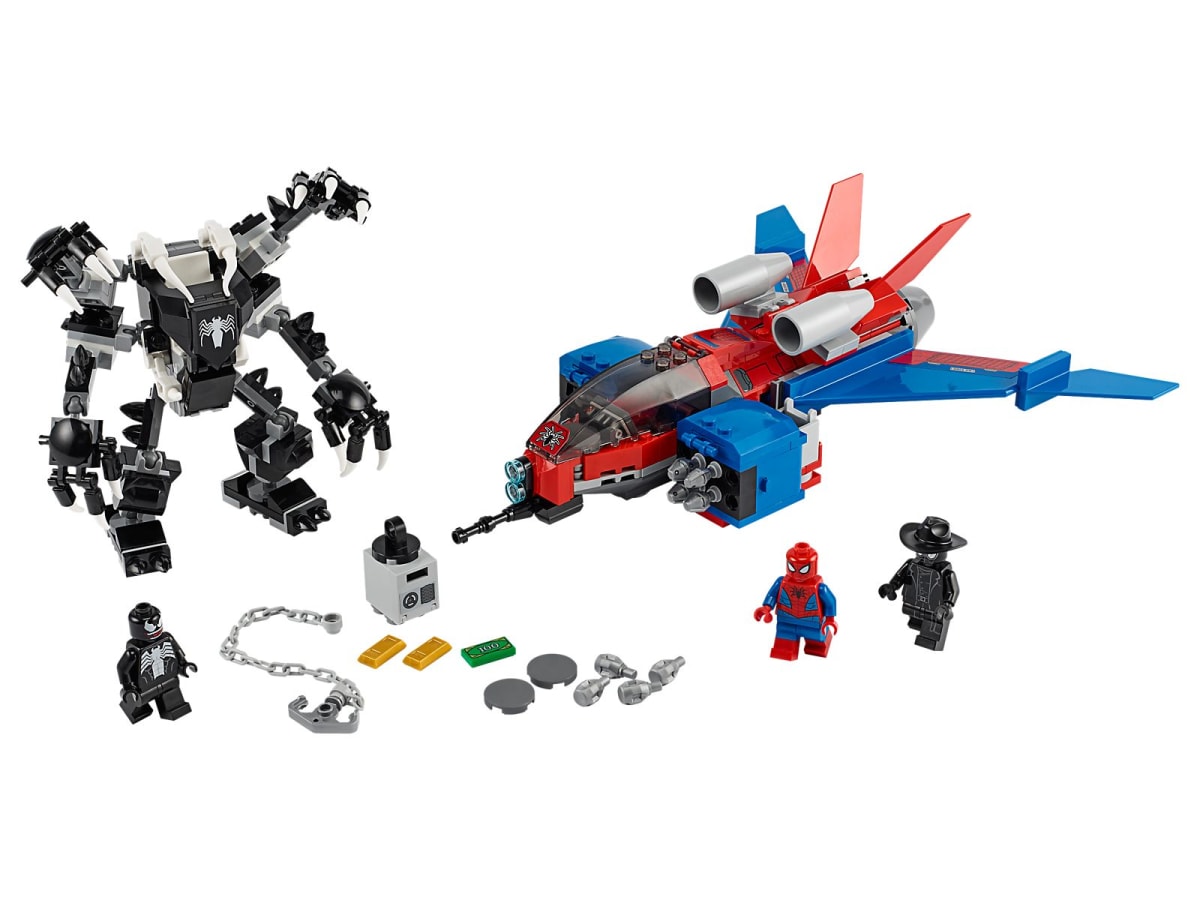 Spiderjet vs. Venom Mech – widok główny