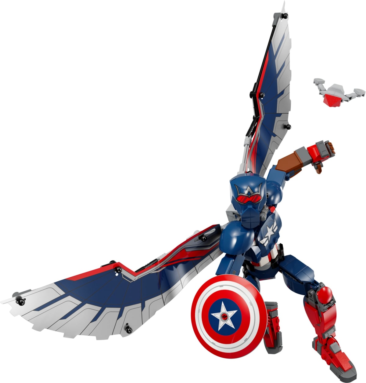 New Captain America Construction Figure – widok główny