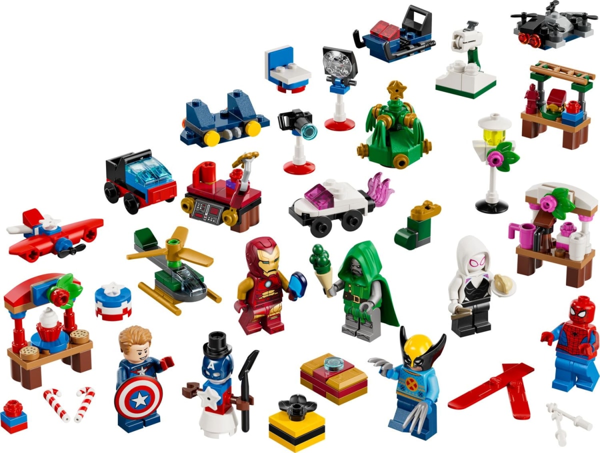 LEGO® ǀ Marvel Kalendarz adwentowy na 2026 rok – widok główny