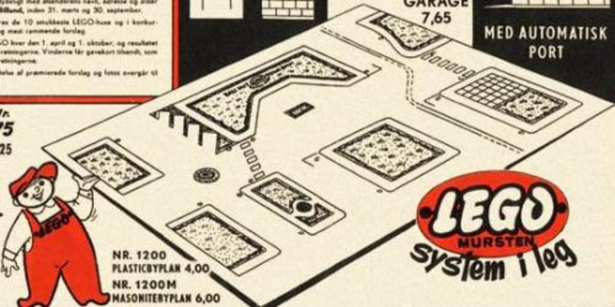 LEGO Town Plan Board, Large Plastic – widok główny