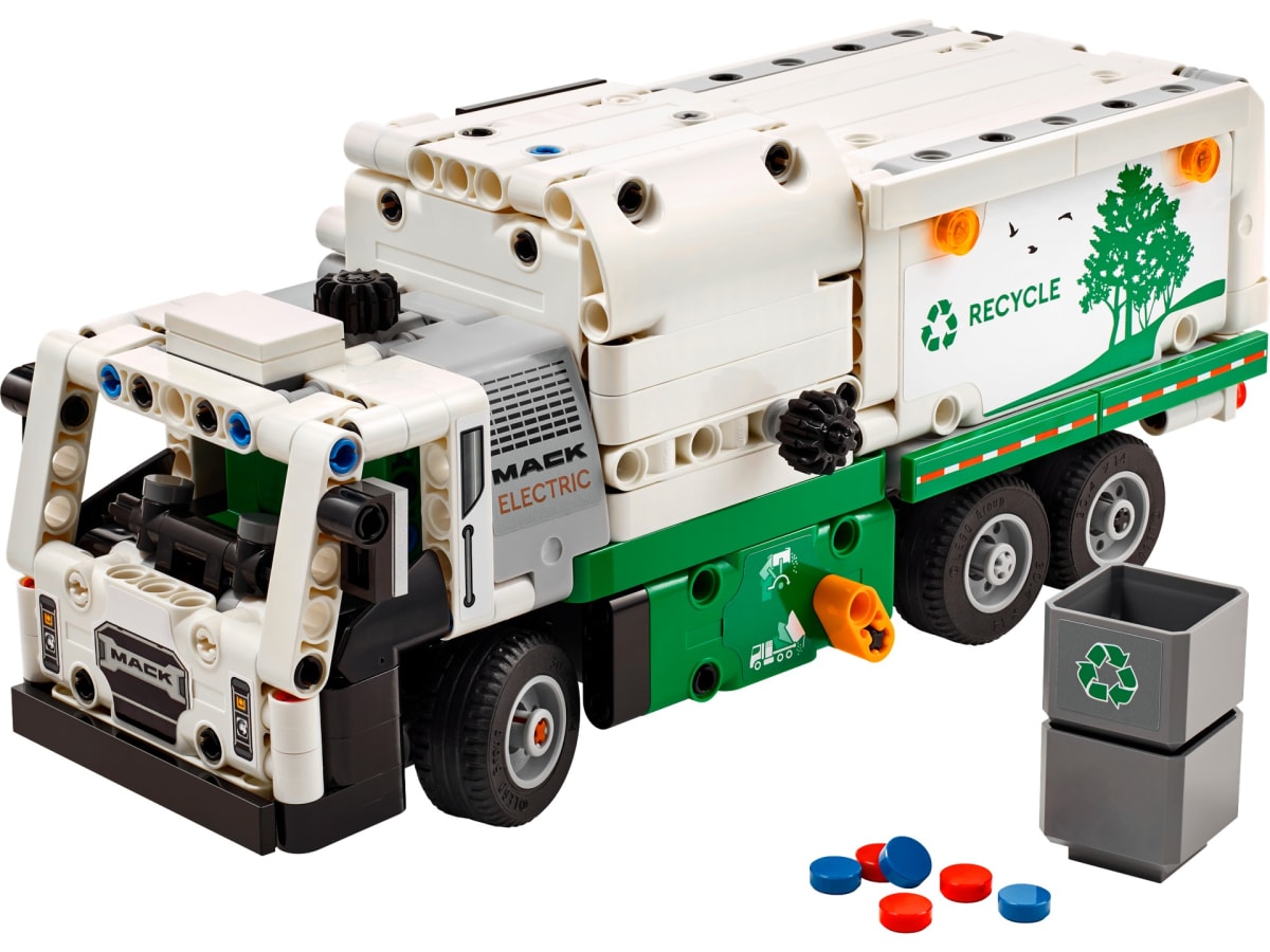 Mack LR Electric Garbage Truck – widok główny
