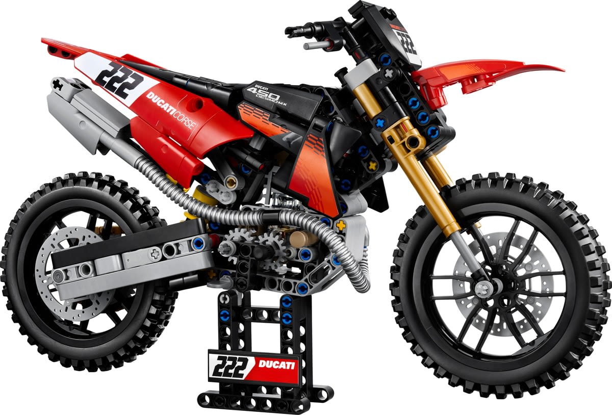 Motocykl Ducati Desmo450 MX Factory – widok główny