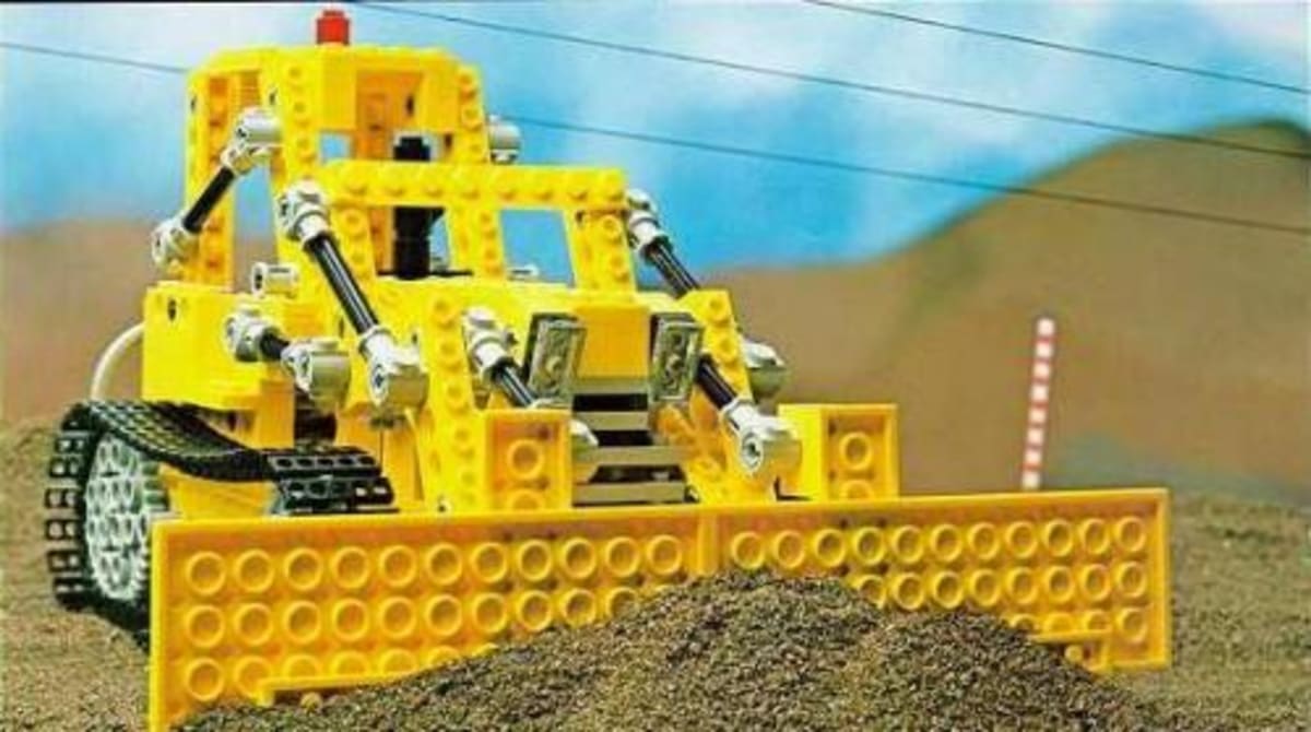 Bulldozer – widok główny