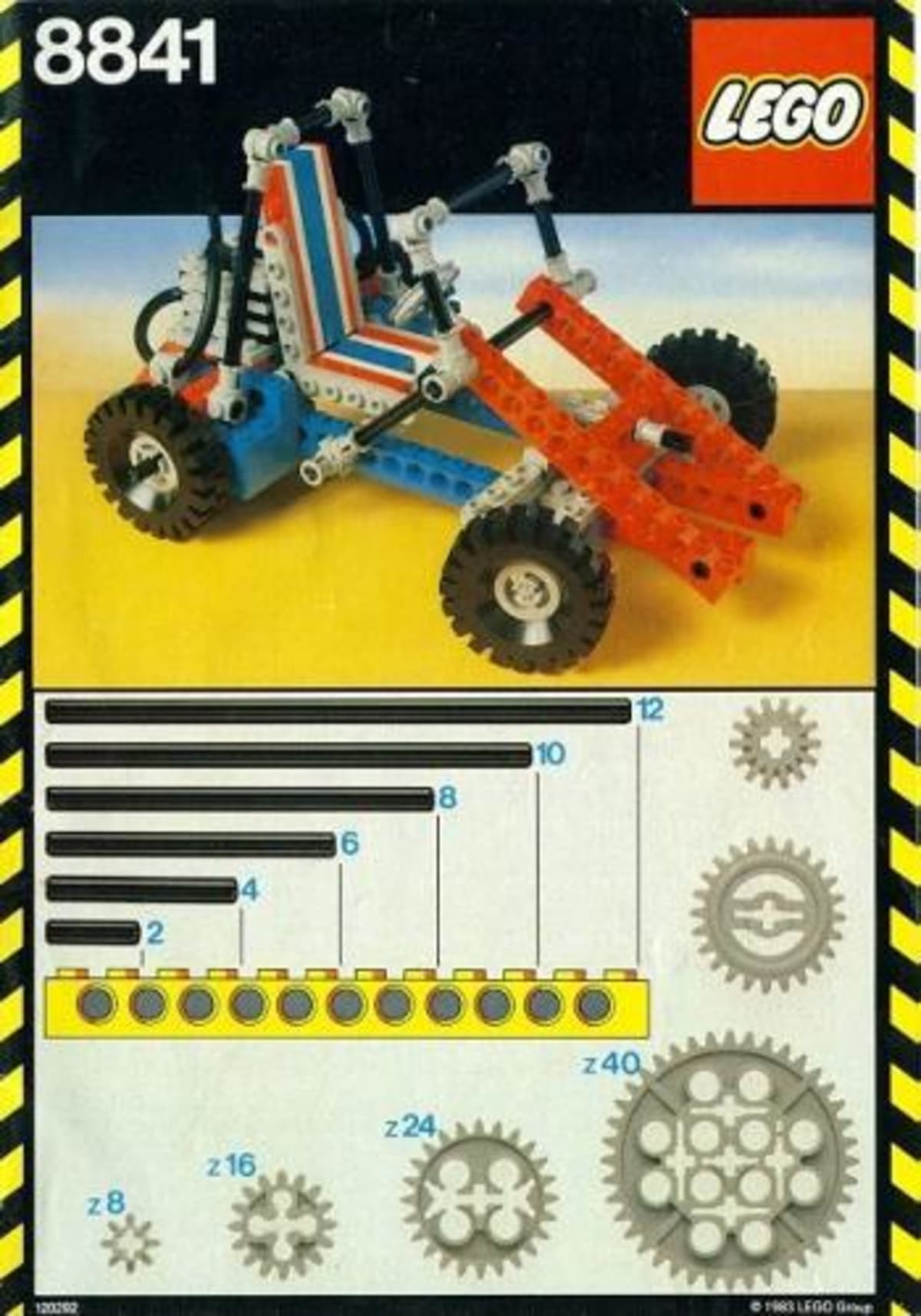 Desert Racer – widok główny