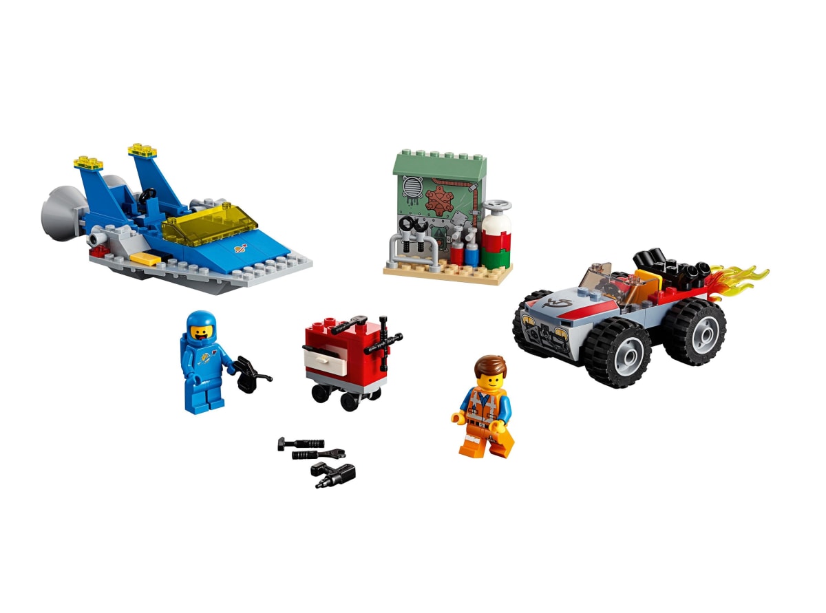 Emmet and Benny's 'Build and Fix' Workshop! – widok główny