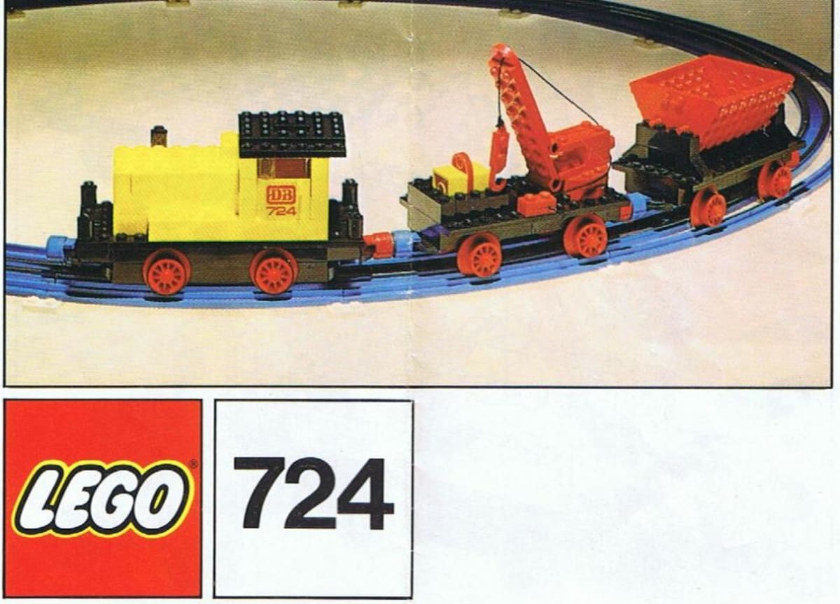12V Diesel Locomotive with Crane and Tipper Wagon – widok główny