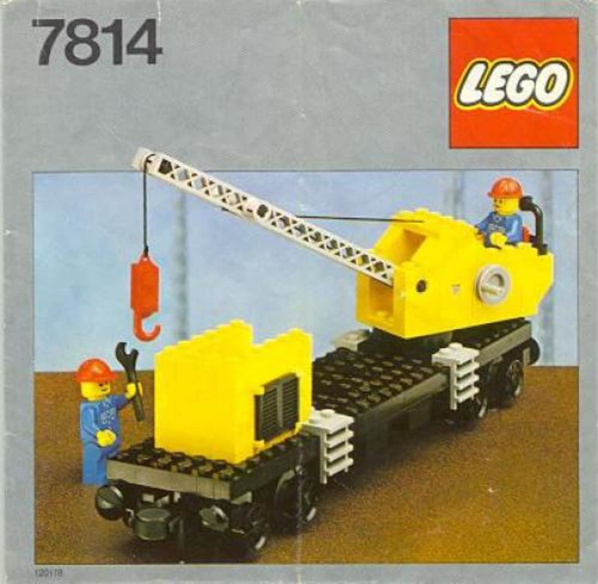 Crane Wagon with Small Container – widok główny