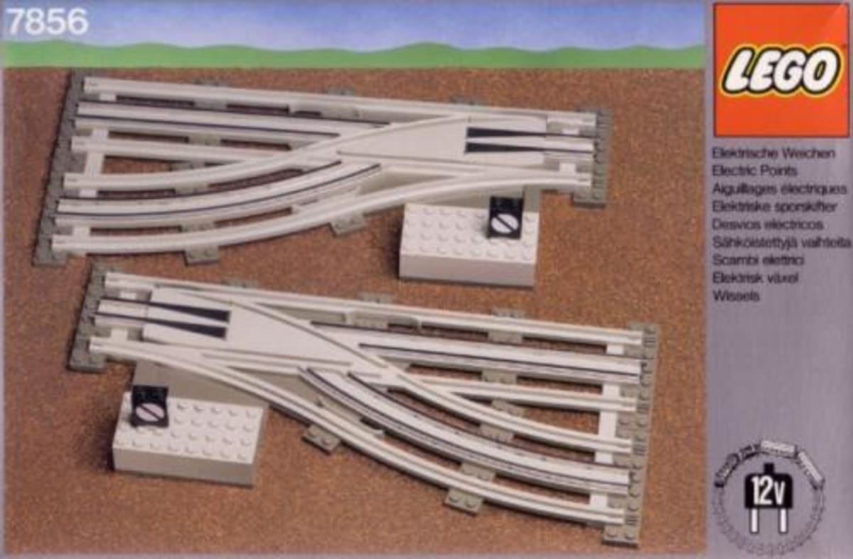 Left and Right Manual Points with Electric Rails – widok główny