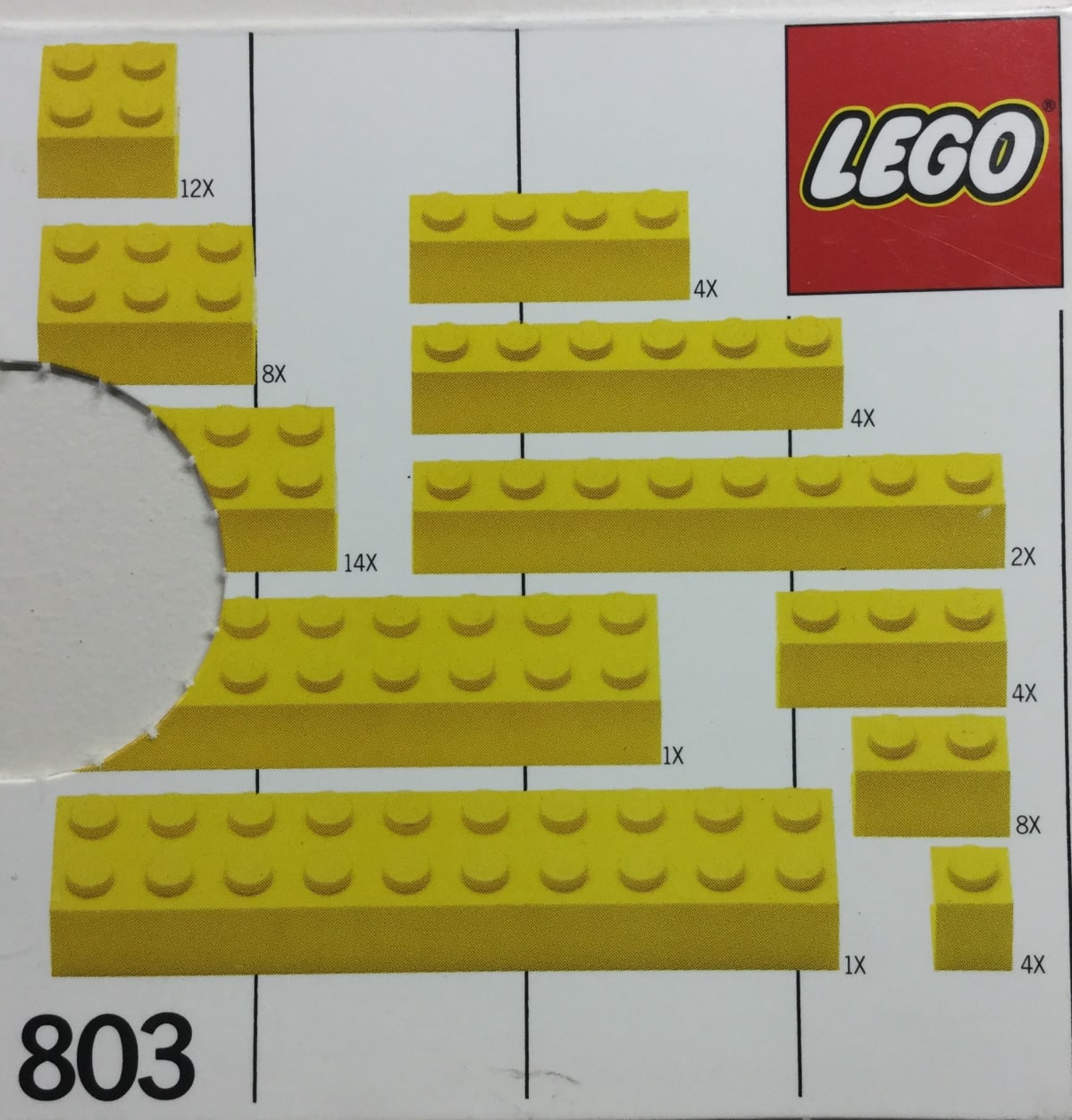 Extra Bricks Yellow – widok główny