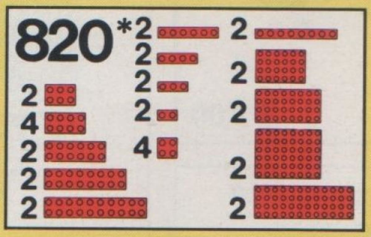 Parts Pack, Red Plates – widok główny