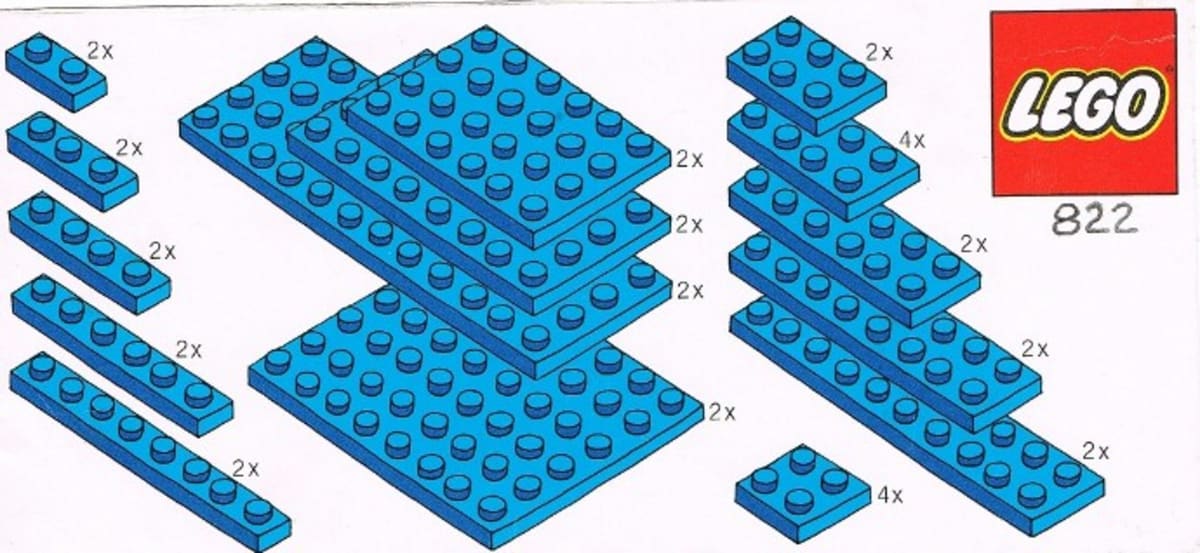 Parts Pack, Blue Plates – widok główny