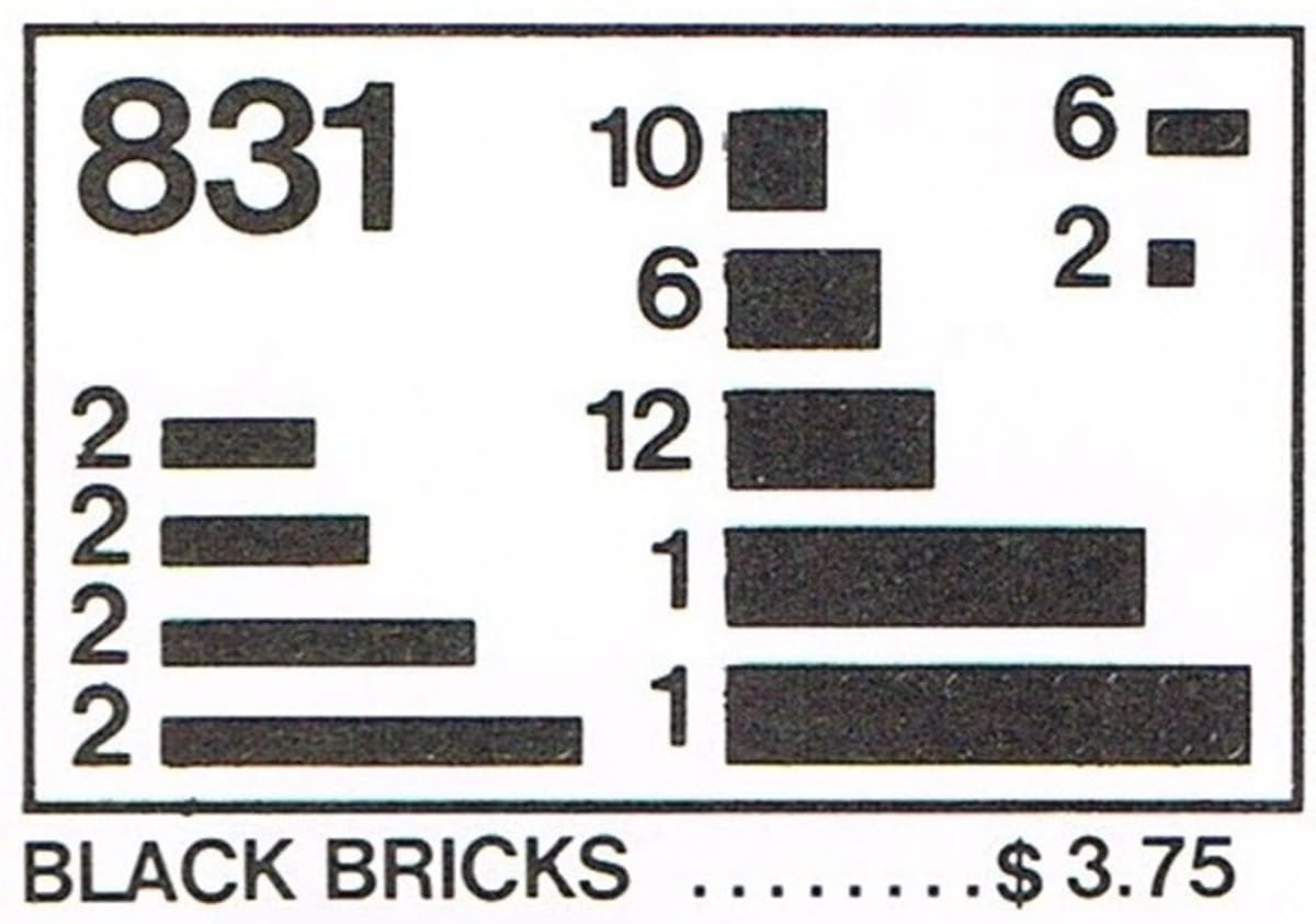 Parts Pack, Black Bricks – widok główny
