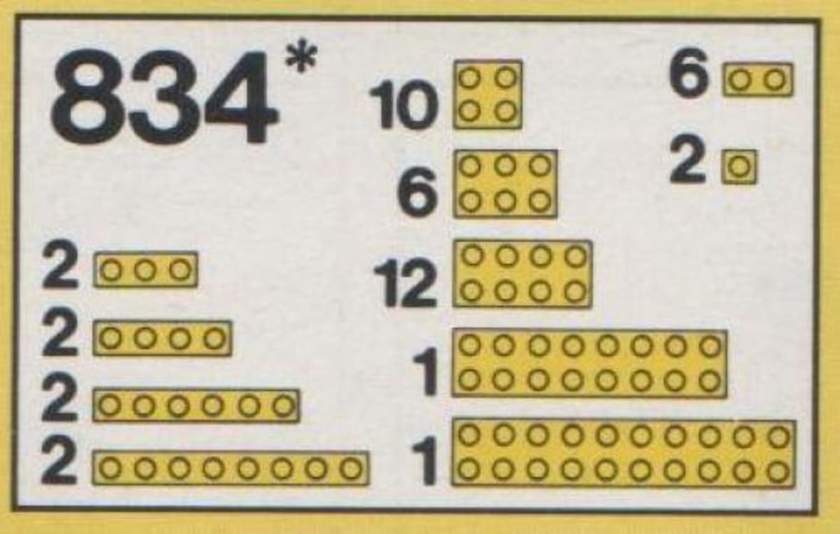 Parts Pack, Yellow Bricks – widok główny